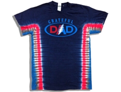 4XL Grateful Dad tie dye shirt