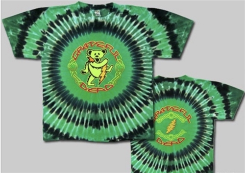Grateful Dead Vintage Tour Tie Dye Shirt 'celtic 