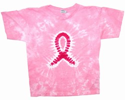 Rogue Breast Cancer Awareness T-Shirt - Pink Tie-Dye